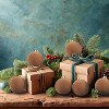 Every Day is Christmas Velvet 50ct 57cm/2.24" Christmas Ornaments, Shatterproof Christmas Tree Ornament Set, Flocking Ball Decorations - 4 of 4