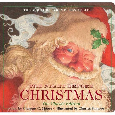 The Night Before Christmas by Clement Clarke Moore (Board Book)