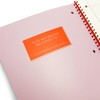 Best Year Ever Spiral Notebook Lavender/Tomato, School Supplies - 3 of 4