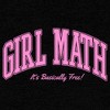 Junior's Women Lost Gods Girl Math It's Basically Free Sweatshirt - 2 of 4
