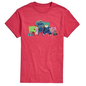 Men's - Zootopia - Nick, Judy, And Friends Short Sleeve Graphic T-Shirt - 1 of 4