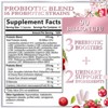 Probiotics for Women 90 Billion CFU, pH Balance Feminine Vaginal Odor, 16 Probiotic Strains with Prebiotics, Cranberry - 120 Capsules By Hello Lovely! - 2 of 4