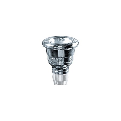 Warburton Size 1 Anchor Grip Series Trumpet and Cornet Mouthpiece Top in Silver Level 2 1SV Anchor Grip 194744464041