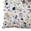 Ninola Design Mineral Terrazzo Square Floor Pillow - Deny Designs - 3 of 4