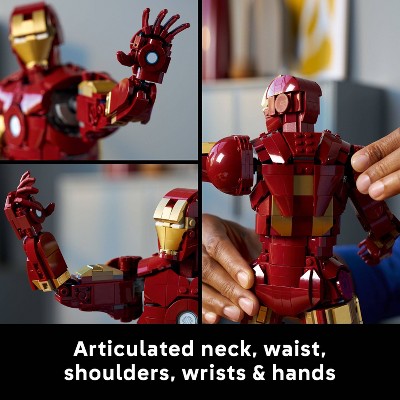 Детские конструкторы LEGO Marvel Iron Man Mark 3 Collectors’ Edition 76344 — фото 4