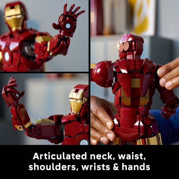 LEGO Marvel Iron Man Mark 3 Edición de Coleccionista 76344 4