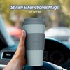 Copco Acadia To Go Mug Set of 2, 16 Ounce Reusable Coffee Cups with Lids, Durable & BPA-Free, Travel Mugs Double-Wall Insulation - 2 of 4