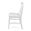 CAVINAS Dining Chairs Kitchen Chairs Set of 2 Cross Back Style Acacia Wood Dining Chairs for Kitchen, Bedroom - 3 of 4