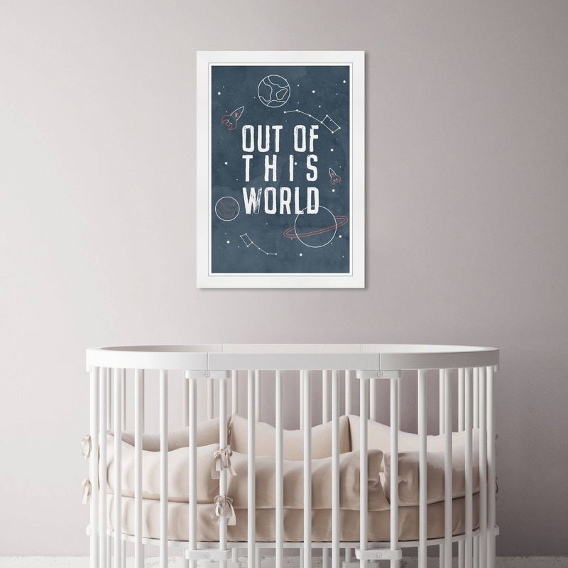 15&#34; x 21&#34; Out of this World Typography and Quotes Framed Art Print - Wynwood Studio, 3 of 7