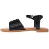 bebe Girls' Sandals - Open Toe Flat Sandals for Girls, Stylish and Comfy Sandals (Toddler/Little Girl/Big Girl) - 3 of 4