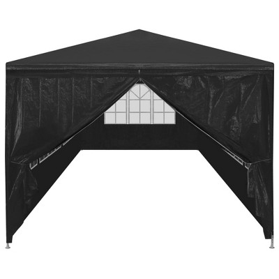 Anthracite Large Outdoor Party Tent with Rust-Resistant Steel Frame