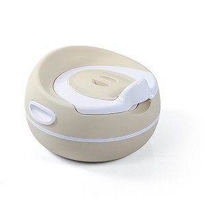 Dolu Nuve Potty Training Seat, Portable Toilet Chair for Kids, Relax Beige - 1 of 4