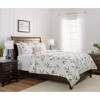Chanasya Botanical Bamboo Microfiber Duvet Cover Set - 4 of 4