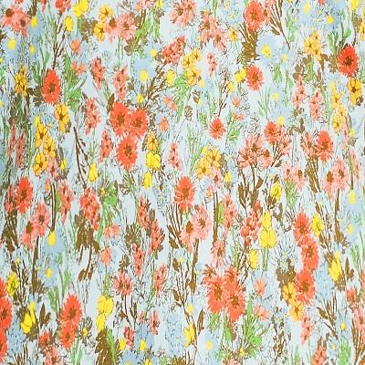 white multi field floral