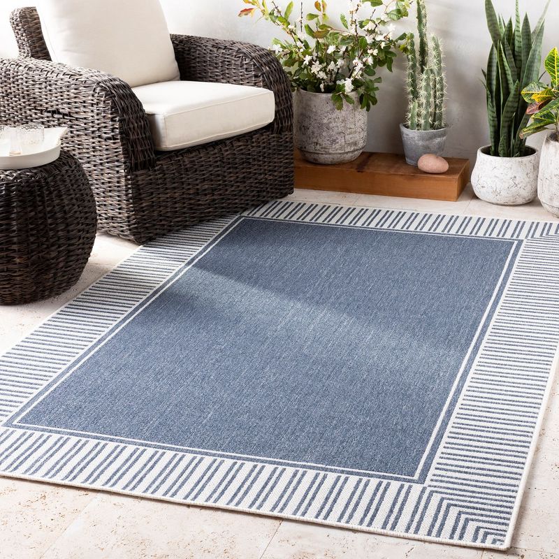 Mark & Day Balgonie Woven Indoor and Outdoor Area Rugs Charcoal, 3 of 7