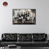 Notoriart Now Serving Champagne Bar Cart Art For Men Framed - 2 of 4