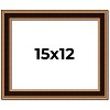PosterPalooza | Weathered Gold Picture Frame - UV Acrylic, Backing Board, Hanging Hardware Included - 2 of 4