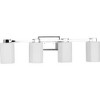 Progress Lighting Estrada 4-Light Vanity Light, Polished Chrome, Opal Glass - 2 of 4