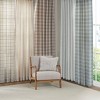 MAYEERTY Faux Linen Tab Top Fleece Lined Curtain Panel(Only 1 Pc Panel) - 2 of 4