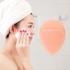 Unique Bargains Reusable Sponge Face Scrubber 3.74"x2.56" 1 Pc - 2 of 4