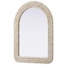 Elegant Lighting Arch Cornhusk Mirror 27x36 in Linen White - 4 of 4