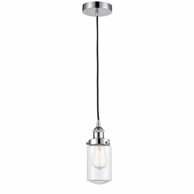 Dover - 1 Light Mini Pendant In Traditional Style-10.25 Inches Tall and 4.5 Inches Wide