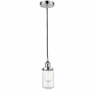Dover - 1 Light Mini Pendant In Traditional Style-10.25 Inches Tall and 4.5 Inches Wide - 1 of 1