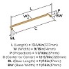 Amerock Collet Pull for Cabinets, Drawers, and Furniture - 3 of 4