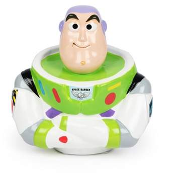 Disney Pixar Toy Story Buzz Lightyear Piggy Bank for Kids, Large Coin Bank