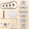 FONTOI 17 Pcs Nonstick Cookware Set Pots and Pans, Non-Toxic Kitchen Cooking Set with Stay-Cool Handles for Gastronome, Beige, 6.3"*2.95"*0.39" - 3 of 4
