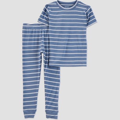 Carter's Just One You® Toddler Boys' 2pc Short Sleeve Comfy Soft Snug Fit Pajama Set