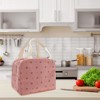 Unique Bargains Portable Thermal Lunch Bag for Work 10.24"x7.09"x8.27" 1 Pc - 3 of 4