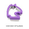 Unique Bargains Biscuit Cutter Large Unicorn-Shaped Sandwich Cutter Hand Wash Stainless Steel Plastic 3.5"x3.9"1.6" 1Pcs - 3 of 4
