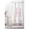 Deny Designs April Lane Art Simple Bow Monogram Memory Foam Bath Mat - 4 of 4