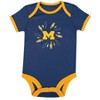 NCAA Michigan Wolverines Infant Boys' 3pk Bodysuit - 2 of 4