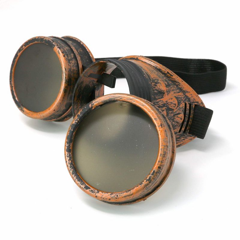 Skeleteen Childrens Steampunk Goggles Costume Accessories, 3 of 7