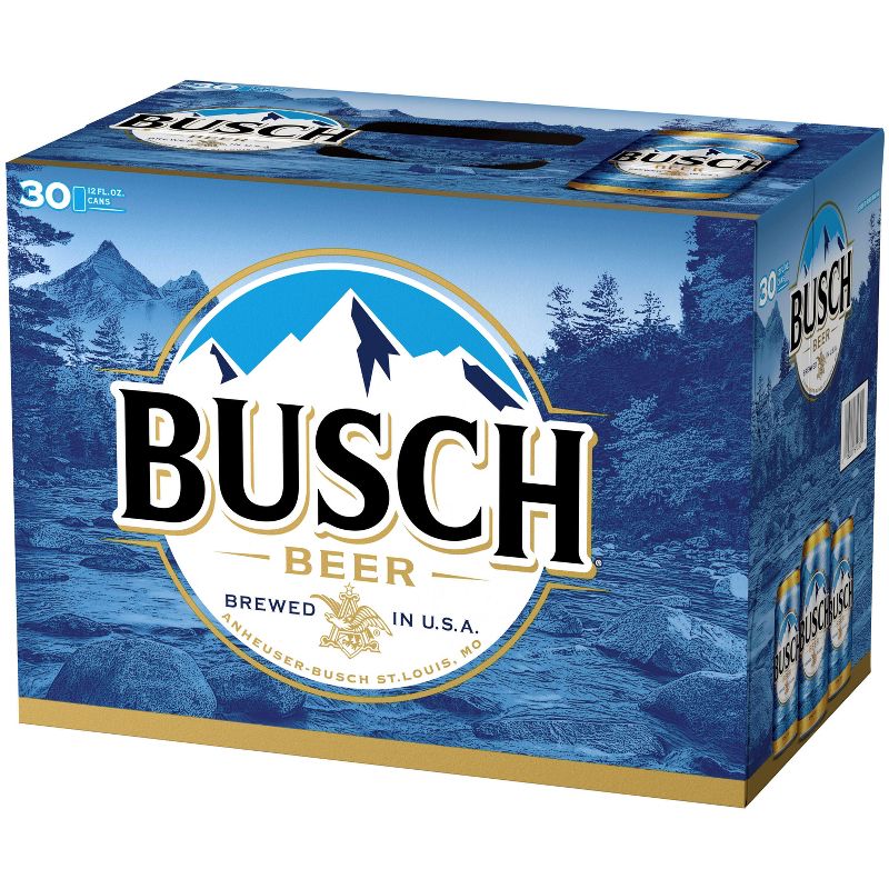 Busch Beer - 30pk/12 fl oz Cans, 4 of 11