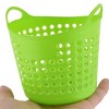 Unique Bargains Plastic Household Hollow Out Design Stationery Holder Storage Basket 4.1" x 4.1" 1 Pc - 3 of 4
