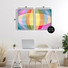 Stupell Industries Oblique Neon Flare 2pc Framed Giclee Art Set - 3 of 4