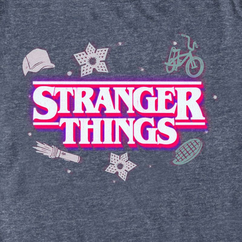 Men's Stranger Things Icons Logo T-Shirt, 2 of 3
