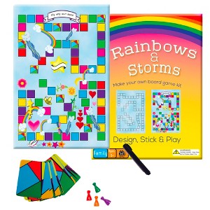 Griddly Kids Rainbows & Storms Board Game Kit - 1 of 4