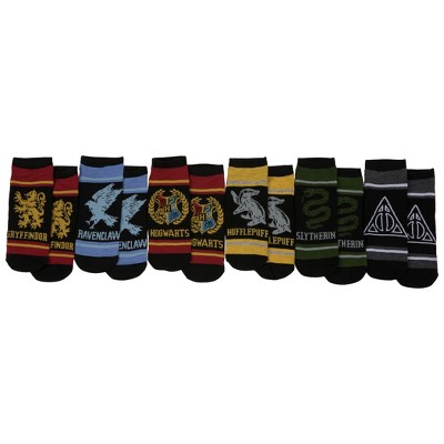 Womens Harry Potter Icons 6-Pair Pack of Low Cut Socks
