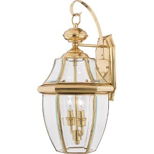 Quoizel Lighting Newbury 2 - Light Sconce in  Polished Brass - 1 of 2