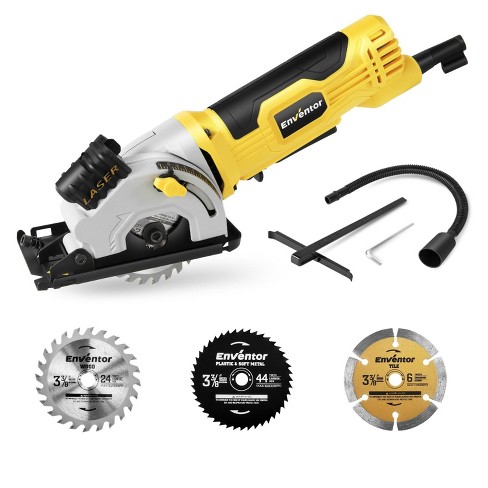 Stalwart 5.8 Amp 4-1/2 Inch Mini Circular Saw : Target