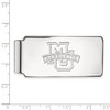Black Bow Jewelry Sterling Silver Marquette Golden Eagles NCAA Money Clip - 2 of 3
