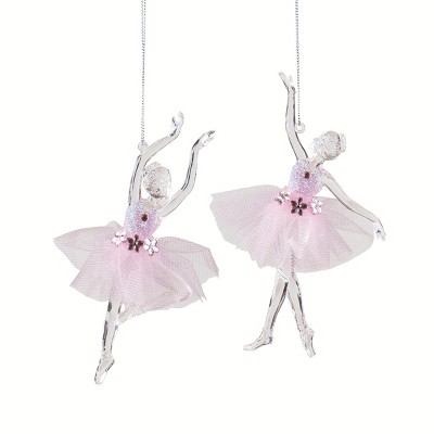 Gallerie II Dancing Ballerina Christmas Xmas Ornament A/2