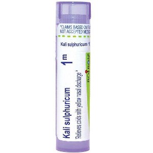 Kali Sulphuricum 1M by Boiron Homeopathic Single Medicine For Cough, Cold & Flu  -  80 Pellet - 1 of 4