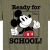 Boys' - Disney - Mickey Mouse Ready For School Short Sleeve Graphic T-Shirt - 2 of 4