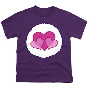 Care Bears Harmony Belly Kids T Shirt For Youth  Purple  Medium - 1 of 4
