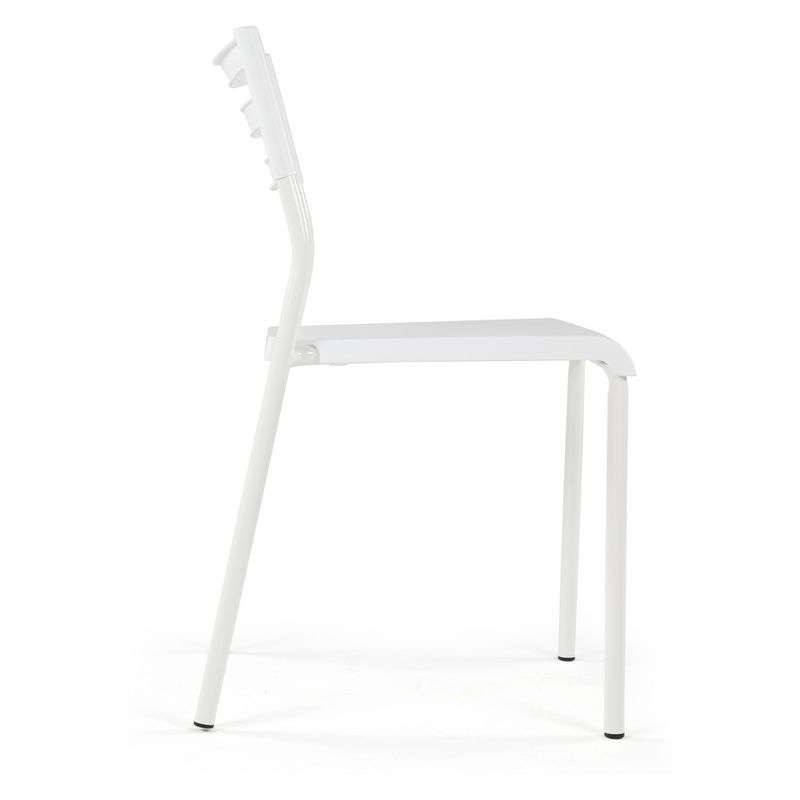 Plastic Desk Chair with Metal Frame - Humble Crew, 3 of 9